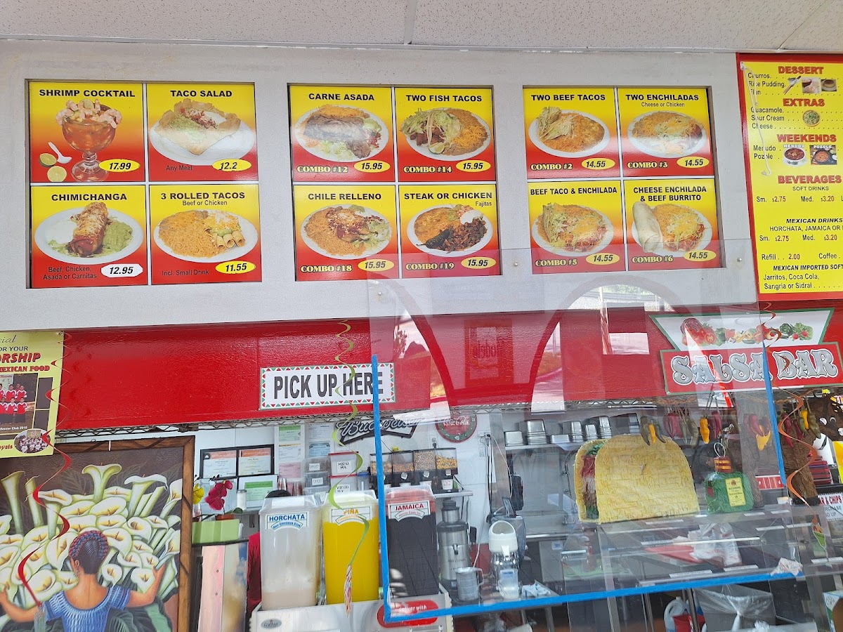 El Forastero Mexican Food Menu - Image 1